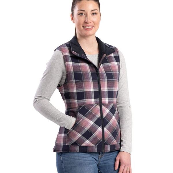 Women's Insulated Flannel Vest Thumbnail