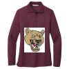 Women's Silk Touch Long Sleeve Polo Thumbnail